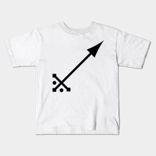 Iron Alchemy Symbol Kids T-Shirt